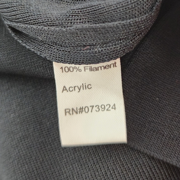 Ming Wang Open Front Cardigan Shoulder Pads Small - Picture 9 of 11